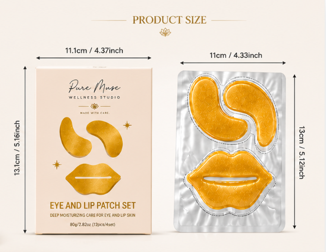 Pure Muse™ Glow Eye & Lip Patch Set