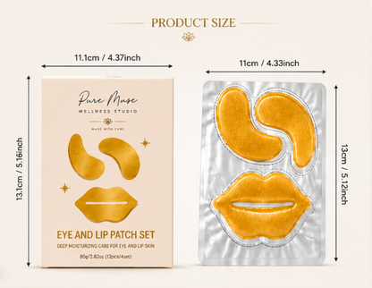 Pure Muse™ Glow Eye & Lip Patch Set